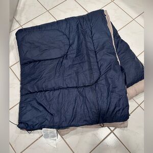 Coleman Navy Blue Camping Sleeping Bag